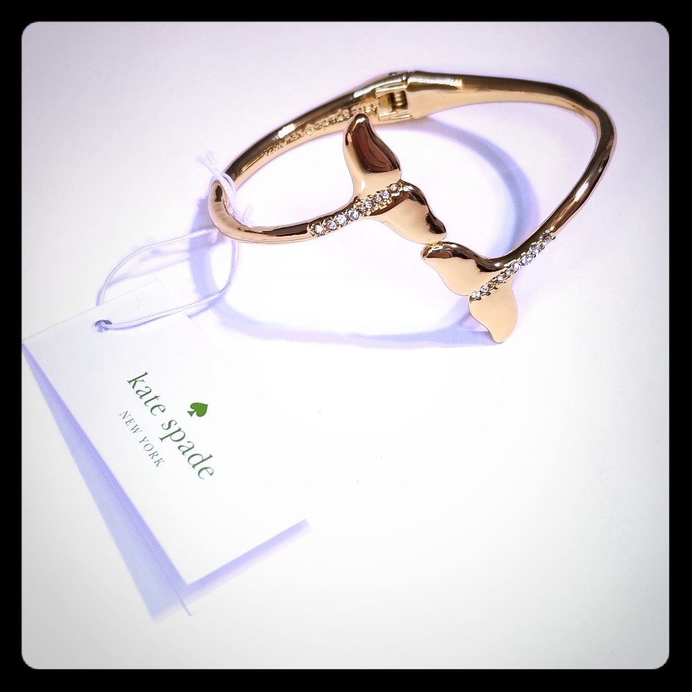 NWT Kate Spade New York Whale/Mermaid Tail Bangle